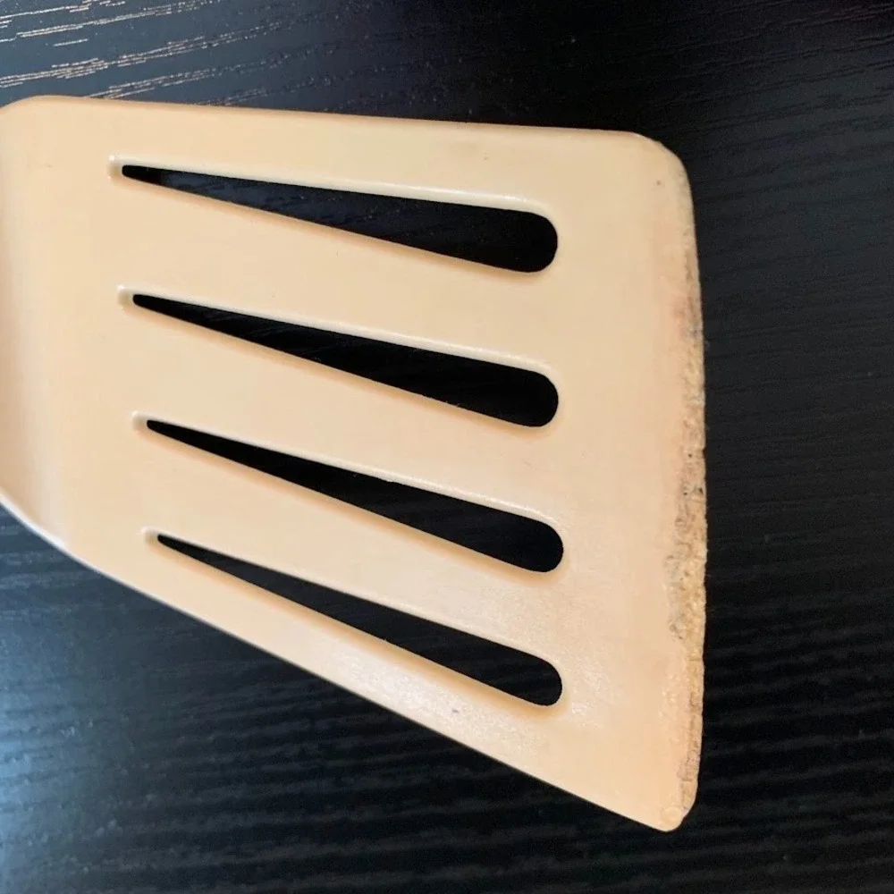 Hutzler Rare Beige Slanted‎ Spatula Nylon Slotted  Turner Flipper No 717 LOPOL